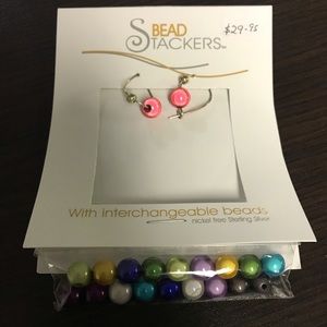 Earrings with Interchangeable Beads